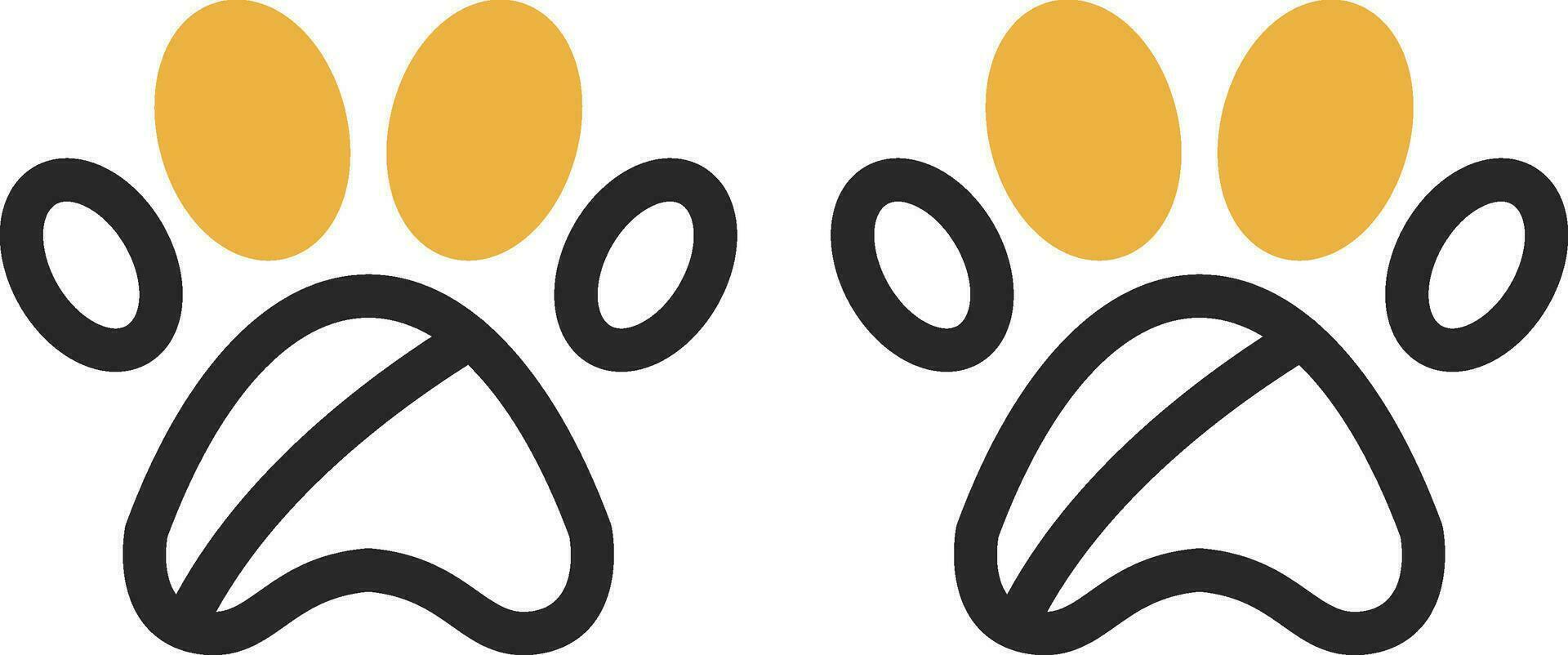 Paw Vector Icon Design