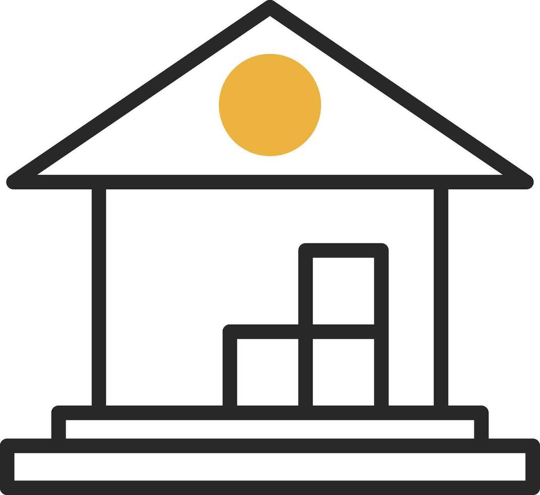 Cabin Vector Icon Design