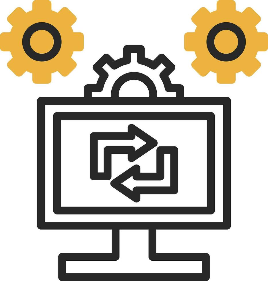 Software Configuration Vector Icon Design