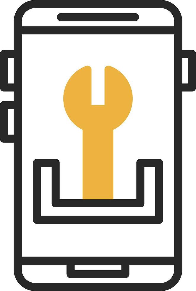 App Troubleshooting Vector Icon Design