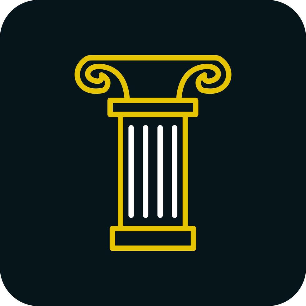 Pillar Vector Icon Design