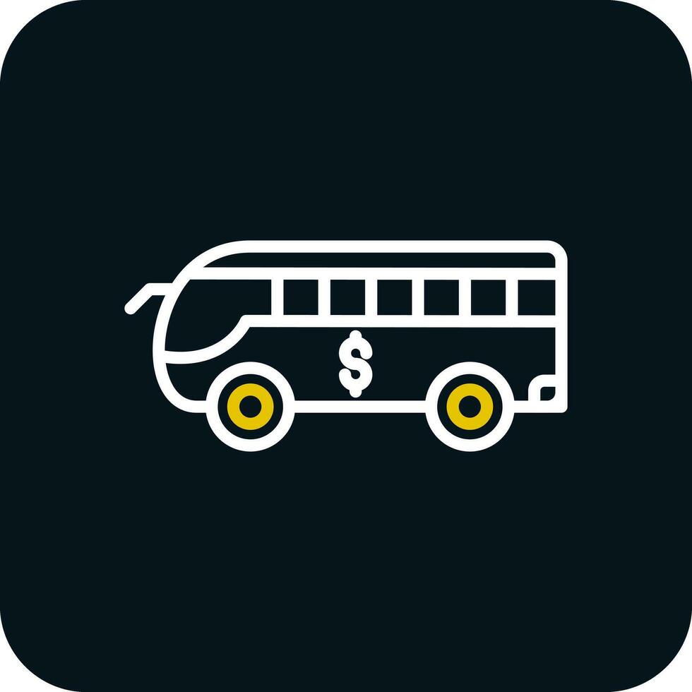 Bus Vector Icon Design