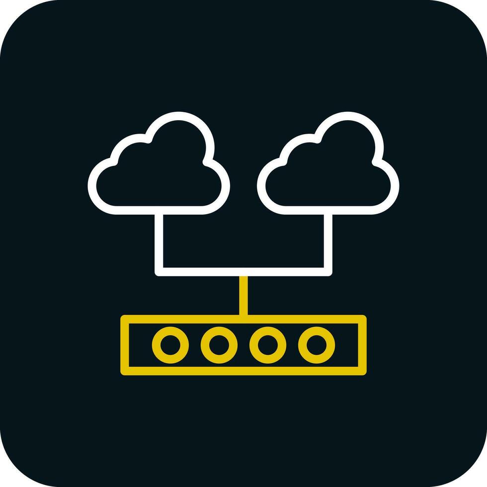 Cloud Support Vector Icon Design