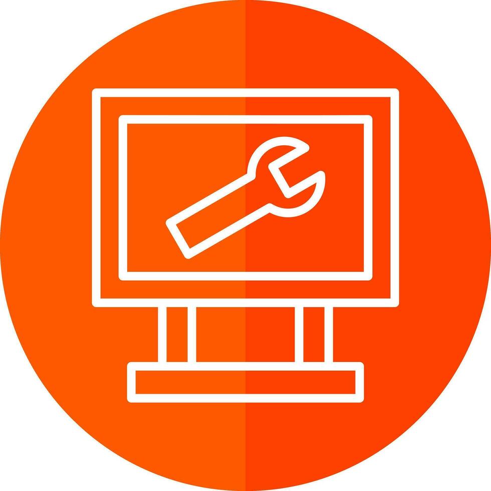 IT Helpdesk Vector Icon Design