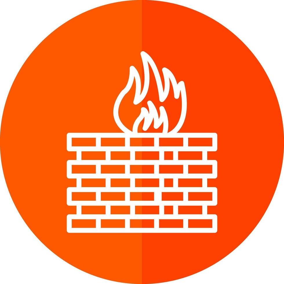 Firewall Configuration Vector Icon Design