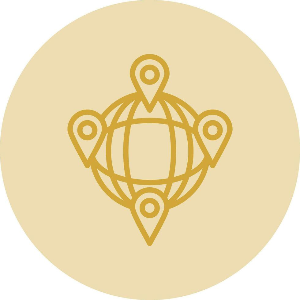 International relation Vector Icon Design