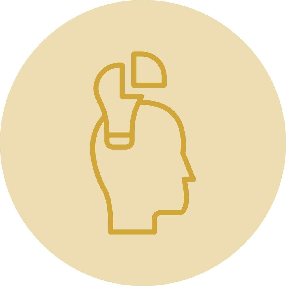 Problem solving Vector Icon Design