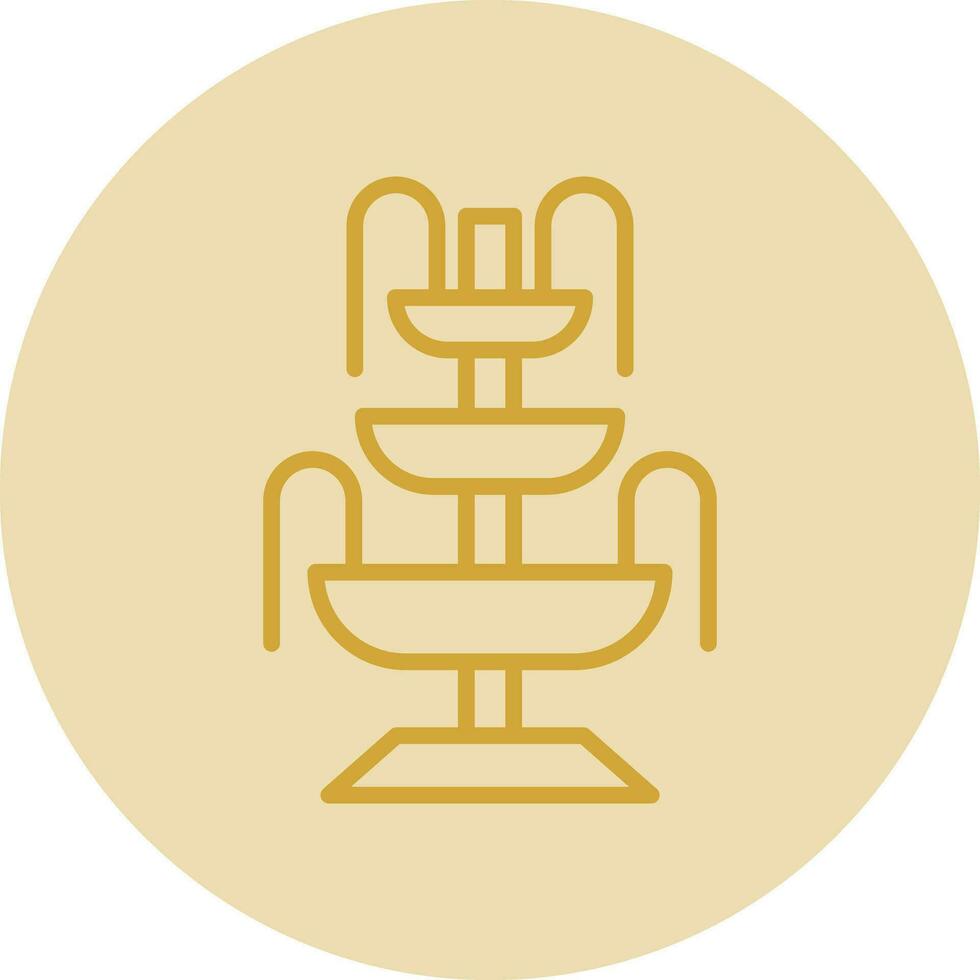 Fountain Vector Icon Design
