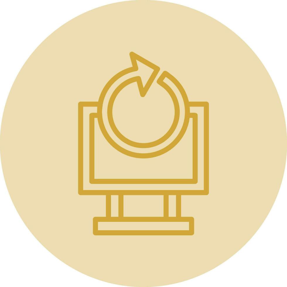 Data Recovery Vector Icon Design