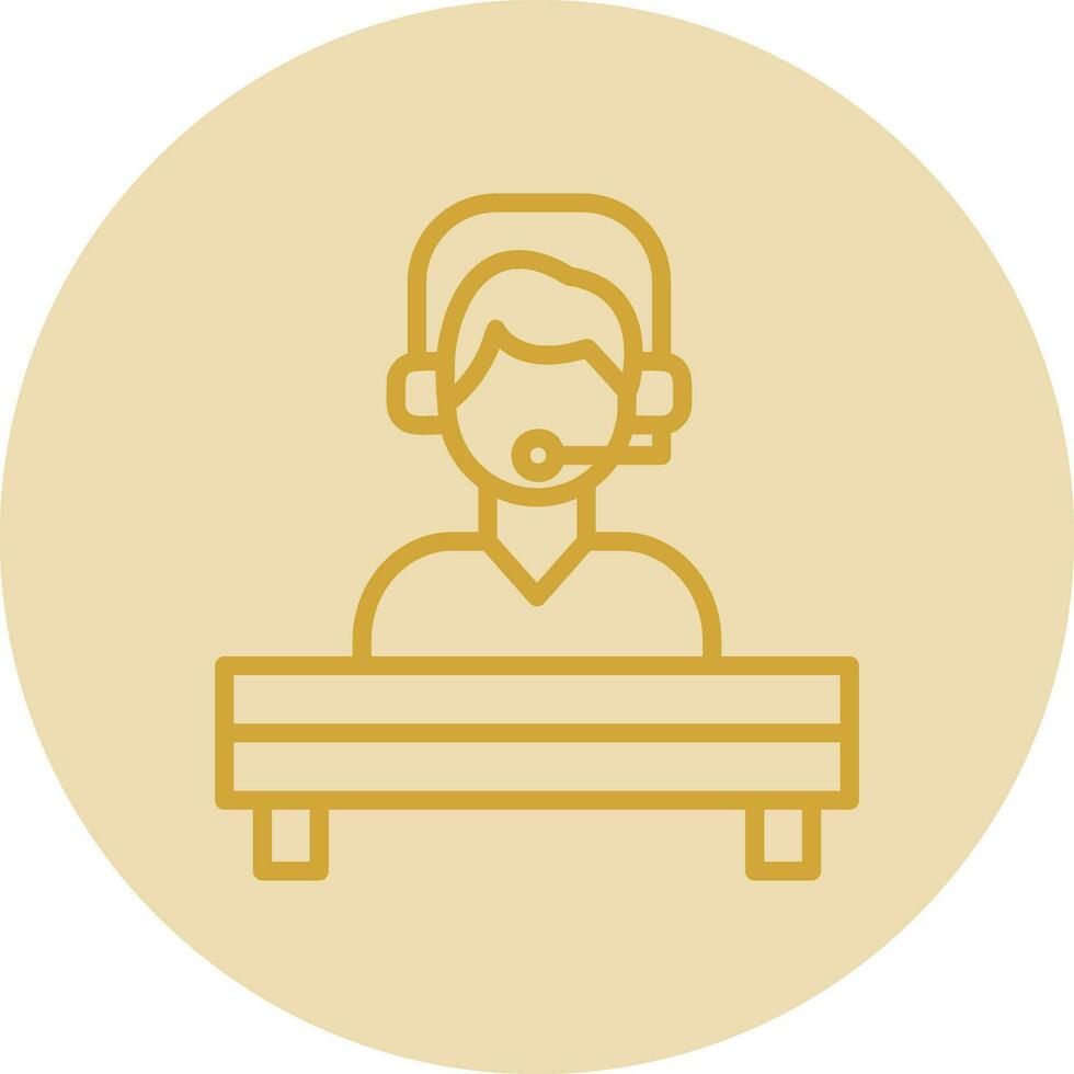 Help Desk Vector Icon Design