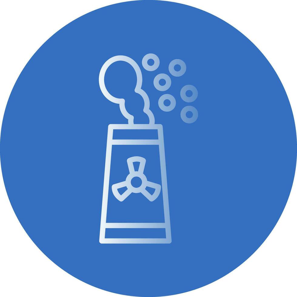 Nuclear energy Vector Icon Design