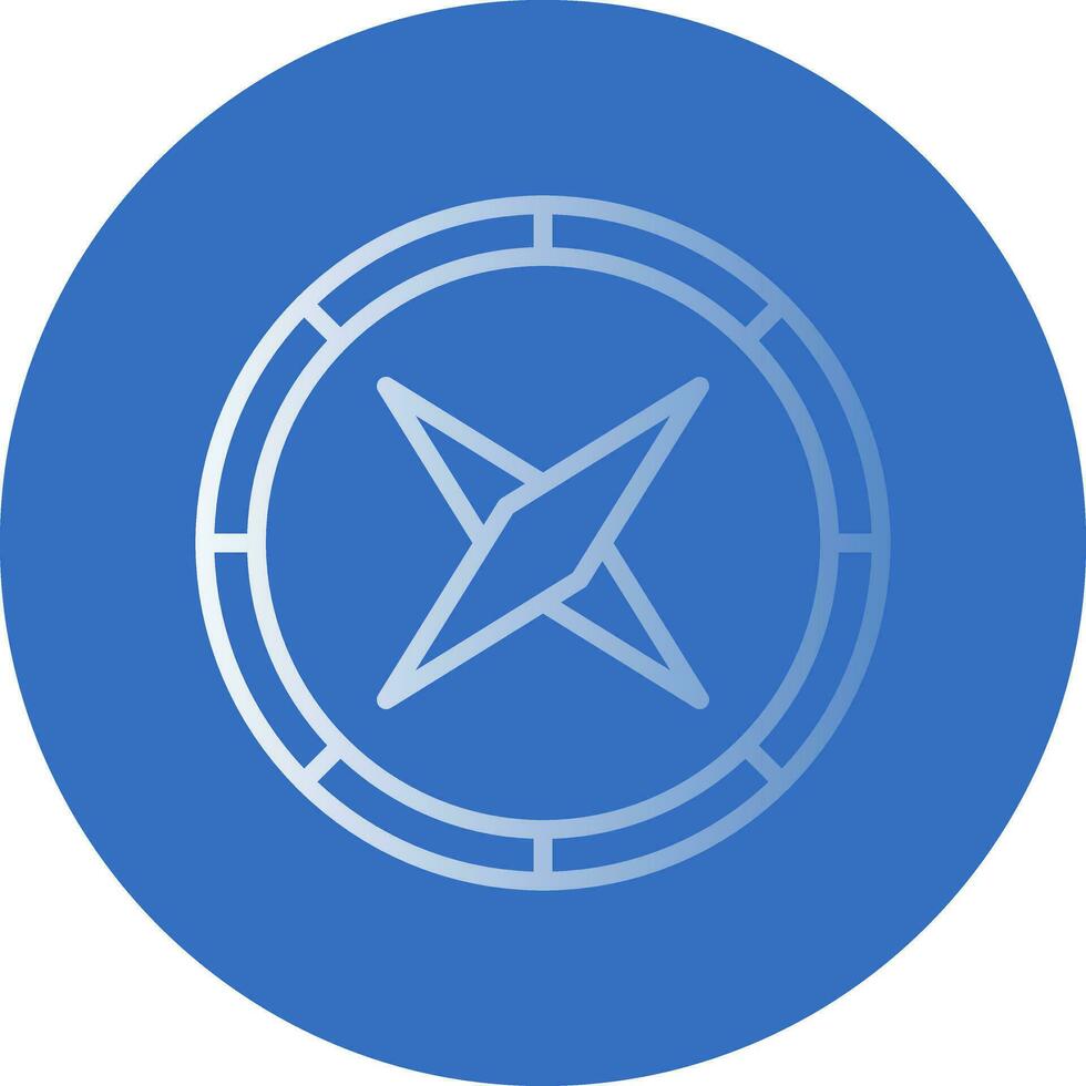 Compass Vector Icon Design