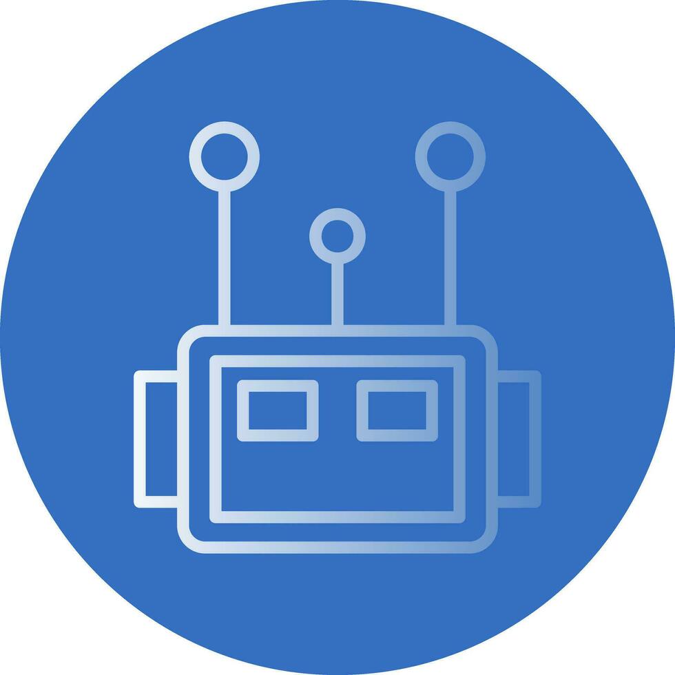Virtual Assistance Vector Icon Design