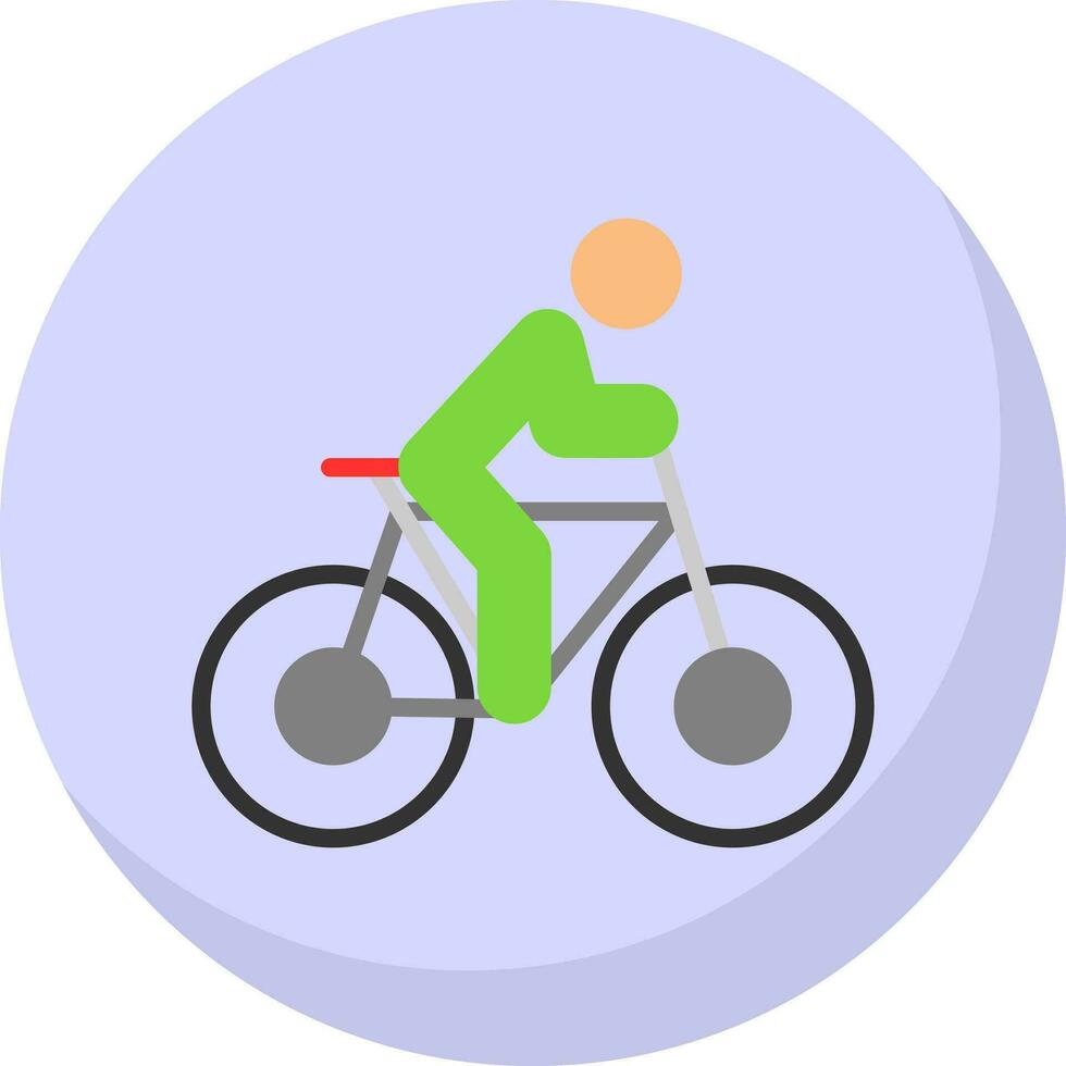 Cycling Vector Icon Design
