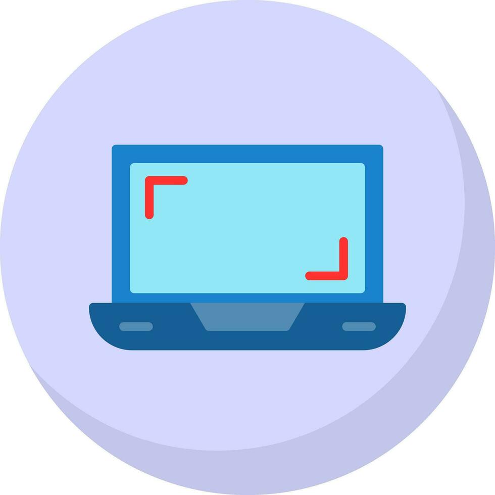 Laptop Vector Icon Design