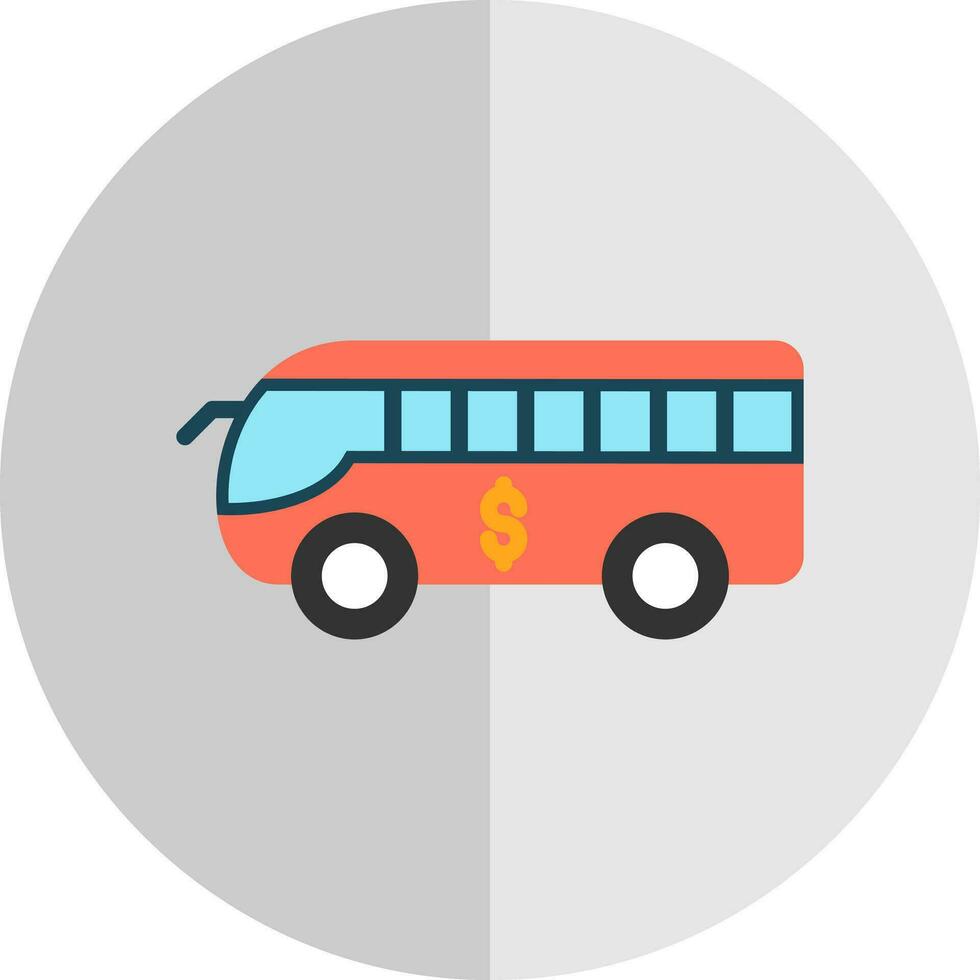 Bus Vector Icon Design