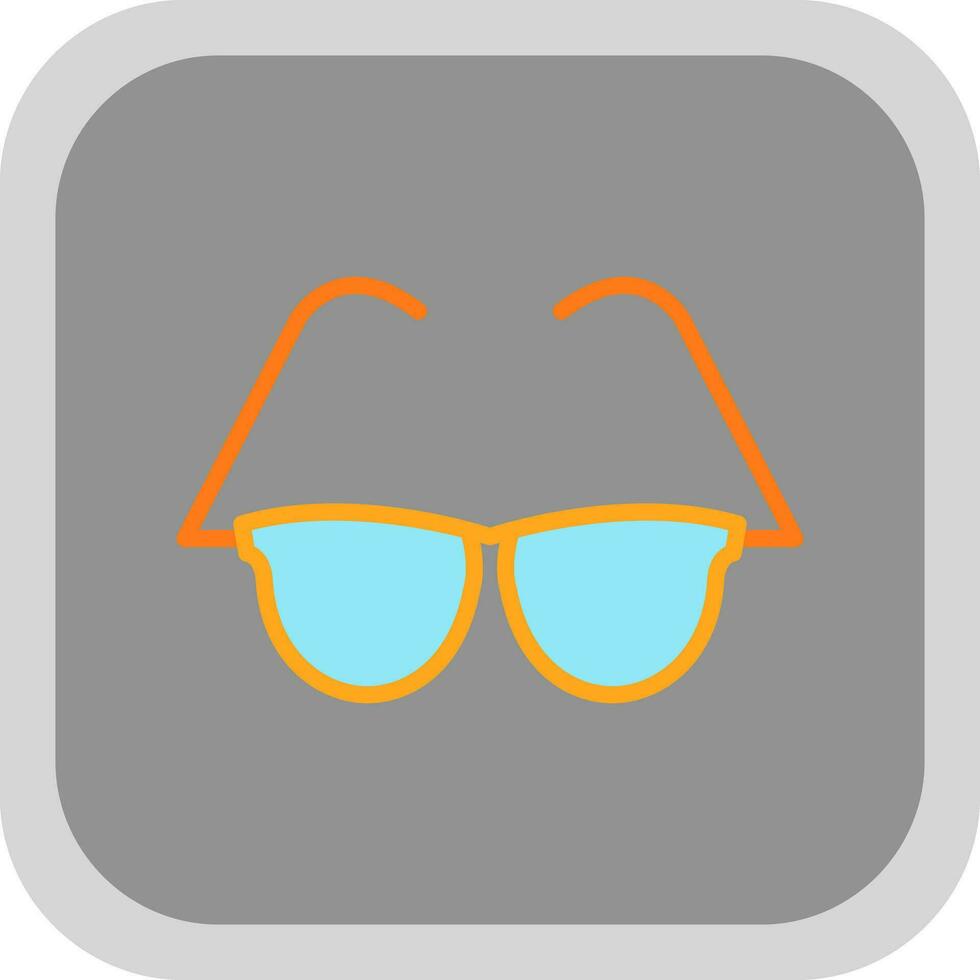 Glasses Vector Icon Design