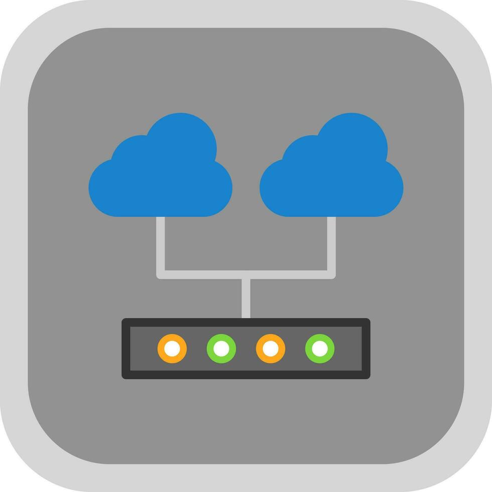 Cloud Support Vector Icon Design