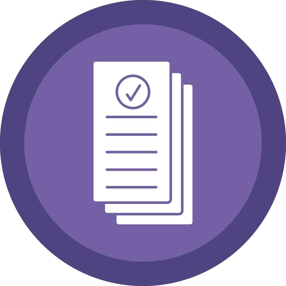Checklist Vector Icon Design