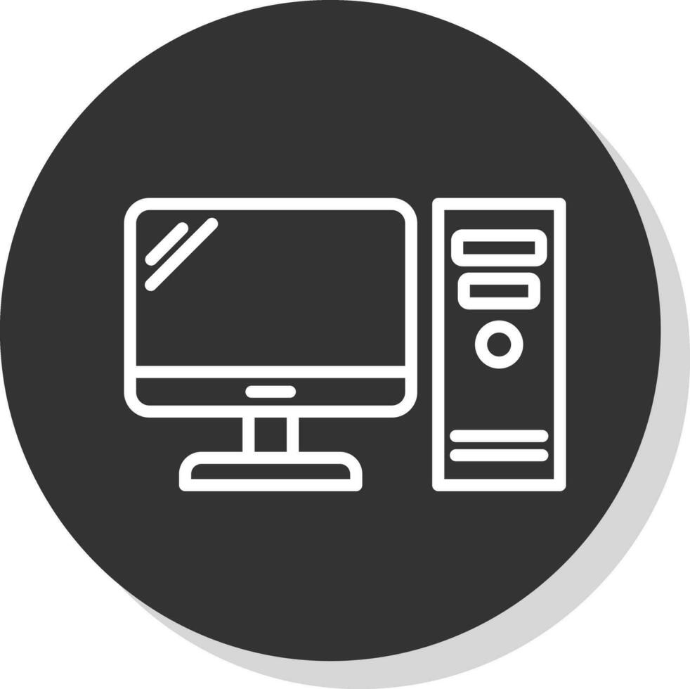 Computer Vector Icon Design