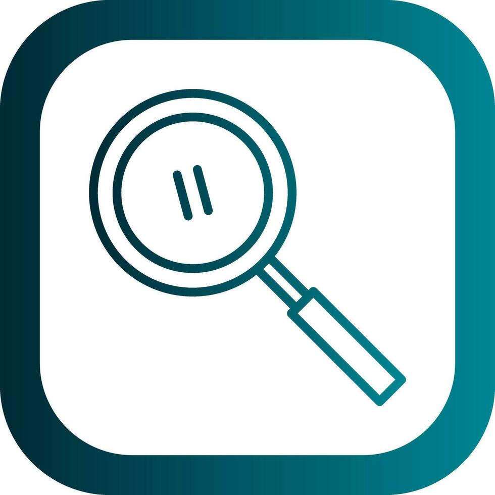 Magnifying glass Vector Icon Design