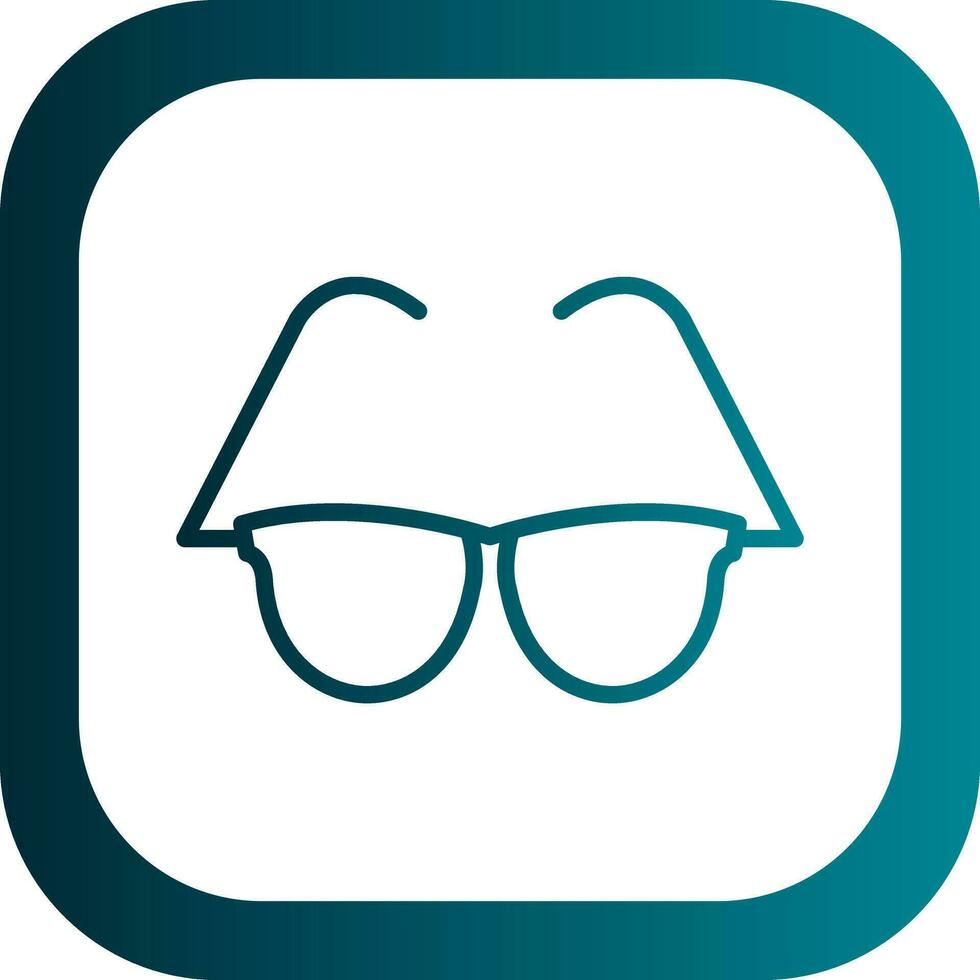 Glasses Vector Icon Design