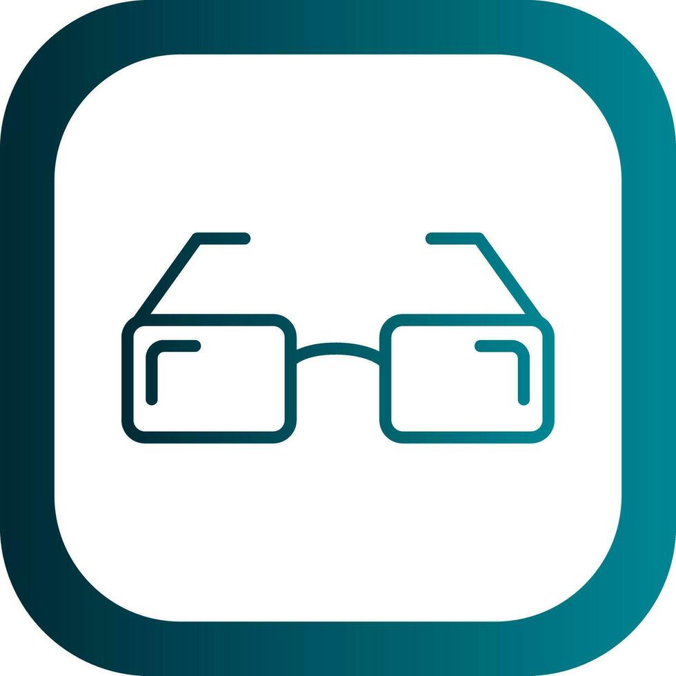 diseño de icono de vector de gafas