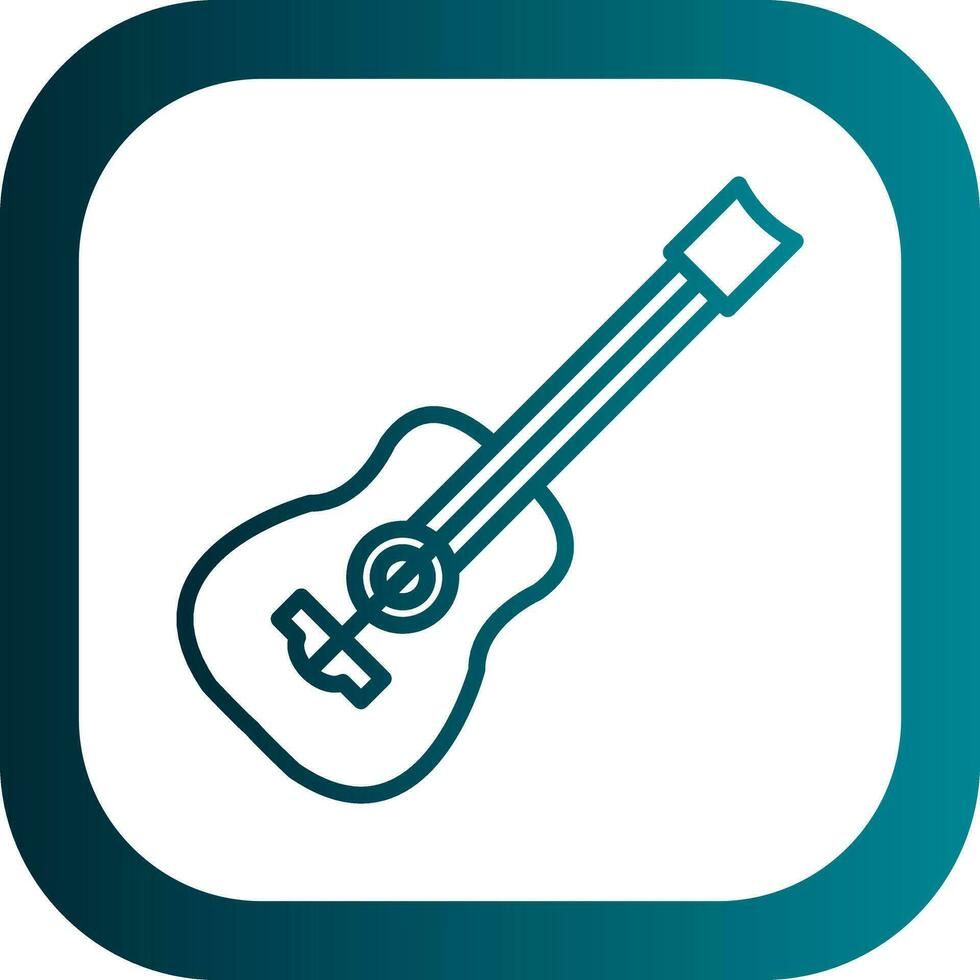 Guitar Vector Icon Design