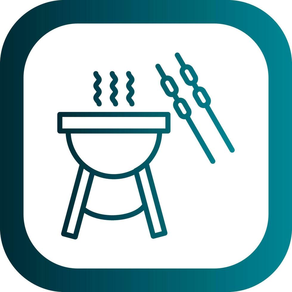 Barbecue Vector Icon Design