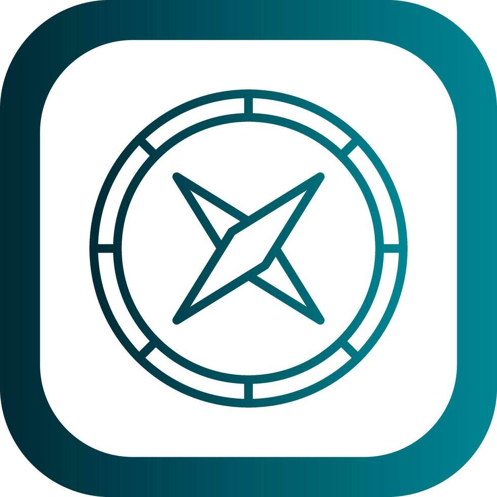 Compass Vector Icon Design