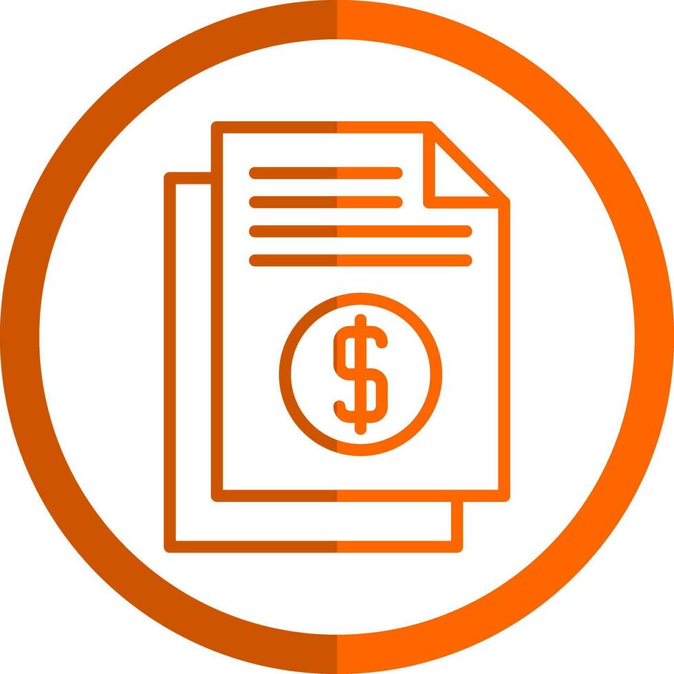 Invoice Vector Icon Design
