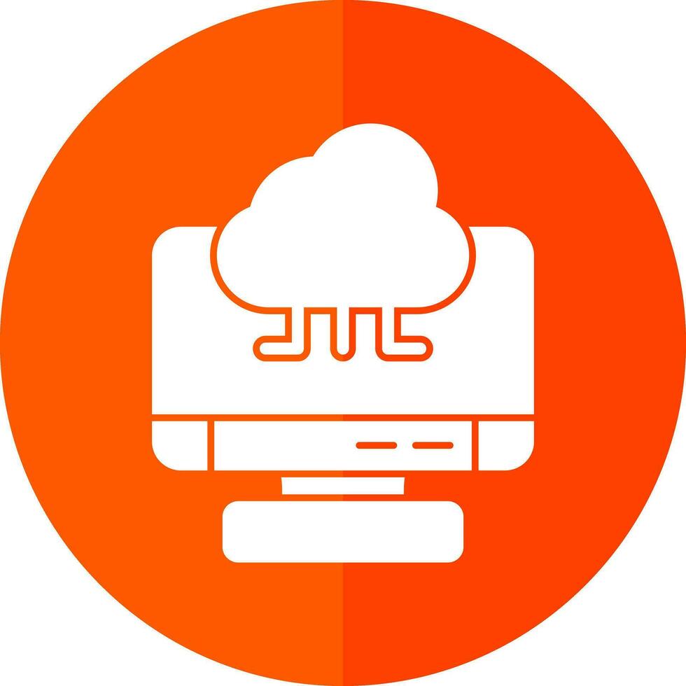 Cloud Computing Vector Icon Design