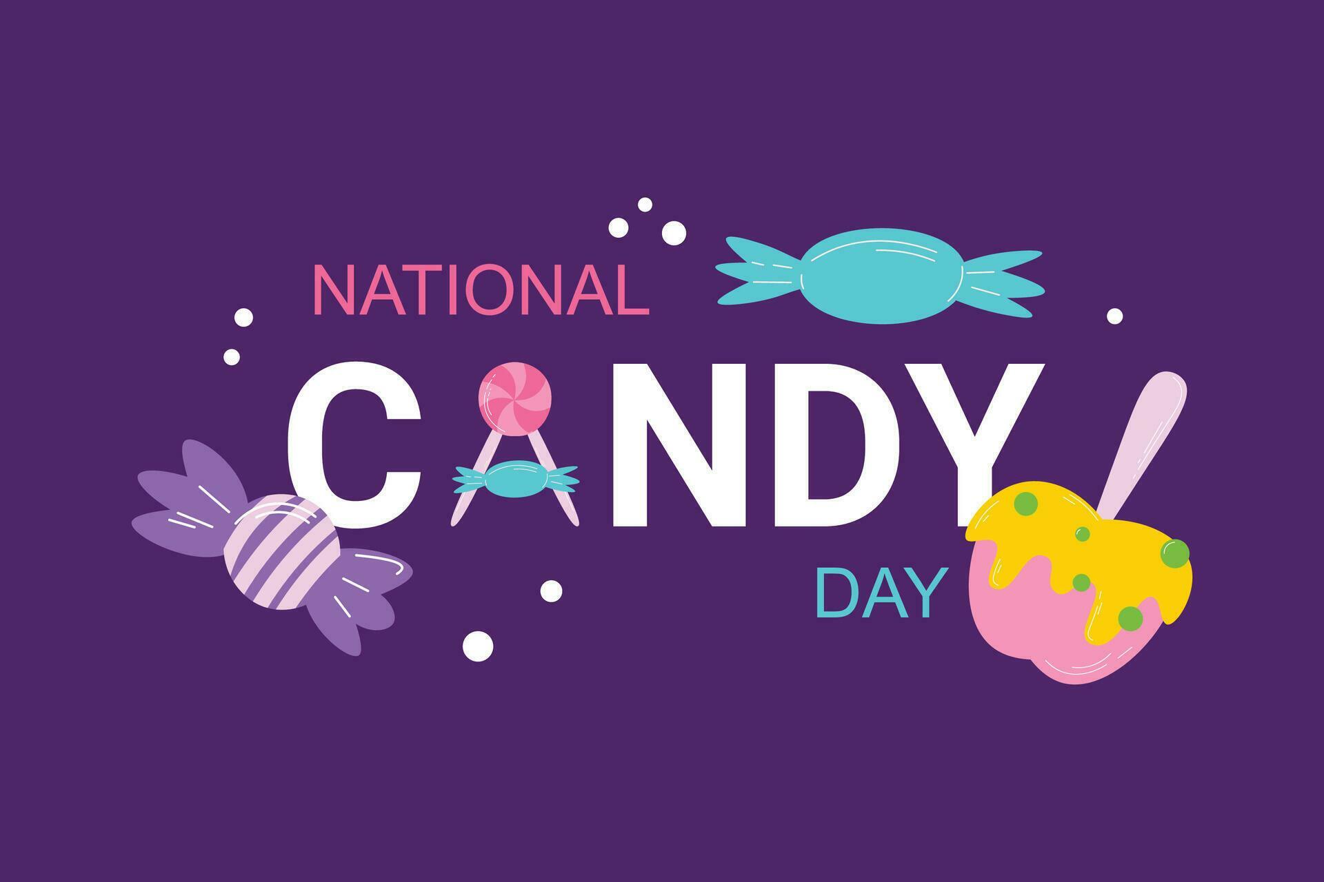 National Candy Day background. 30407269 Vector Art at Vecteezy