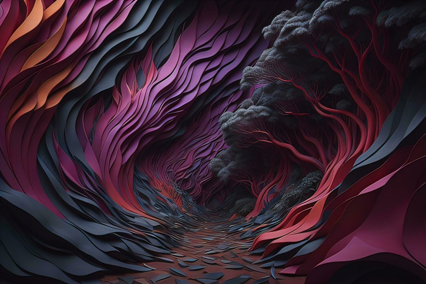 abstract background with colors, creative Design. ai generated photo