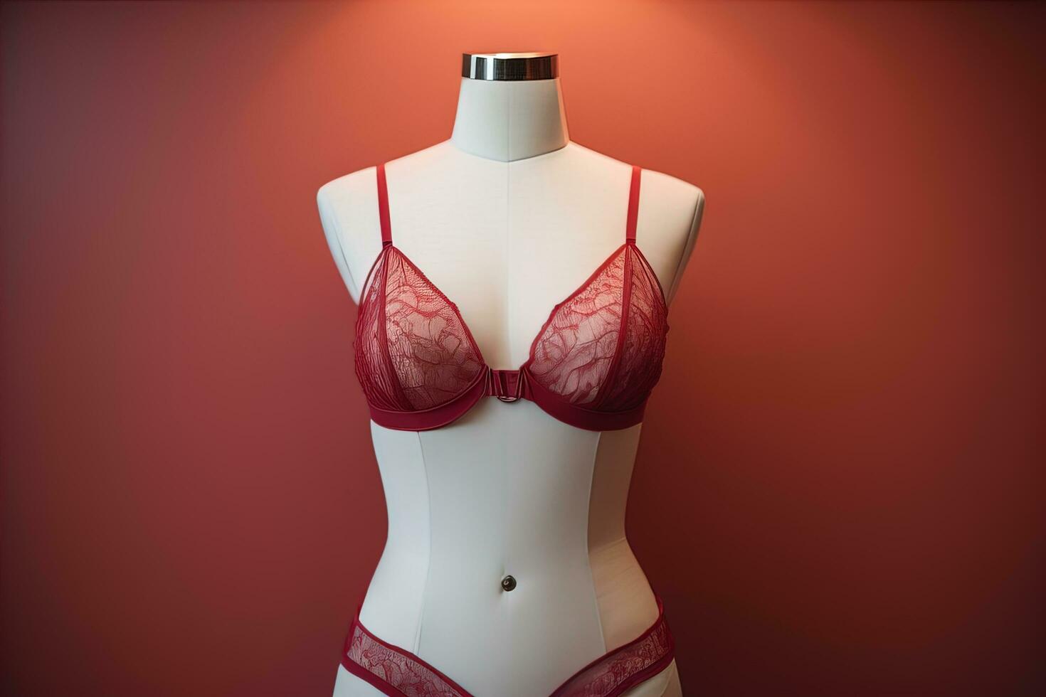 Sensual lingerie on a mannequin. ai generative photo