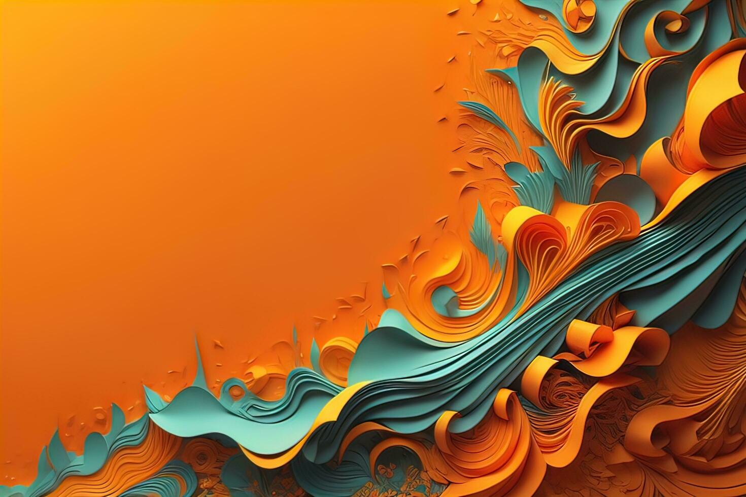 abstract background with colors, creative Design. ai generated photo