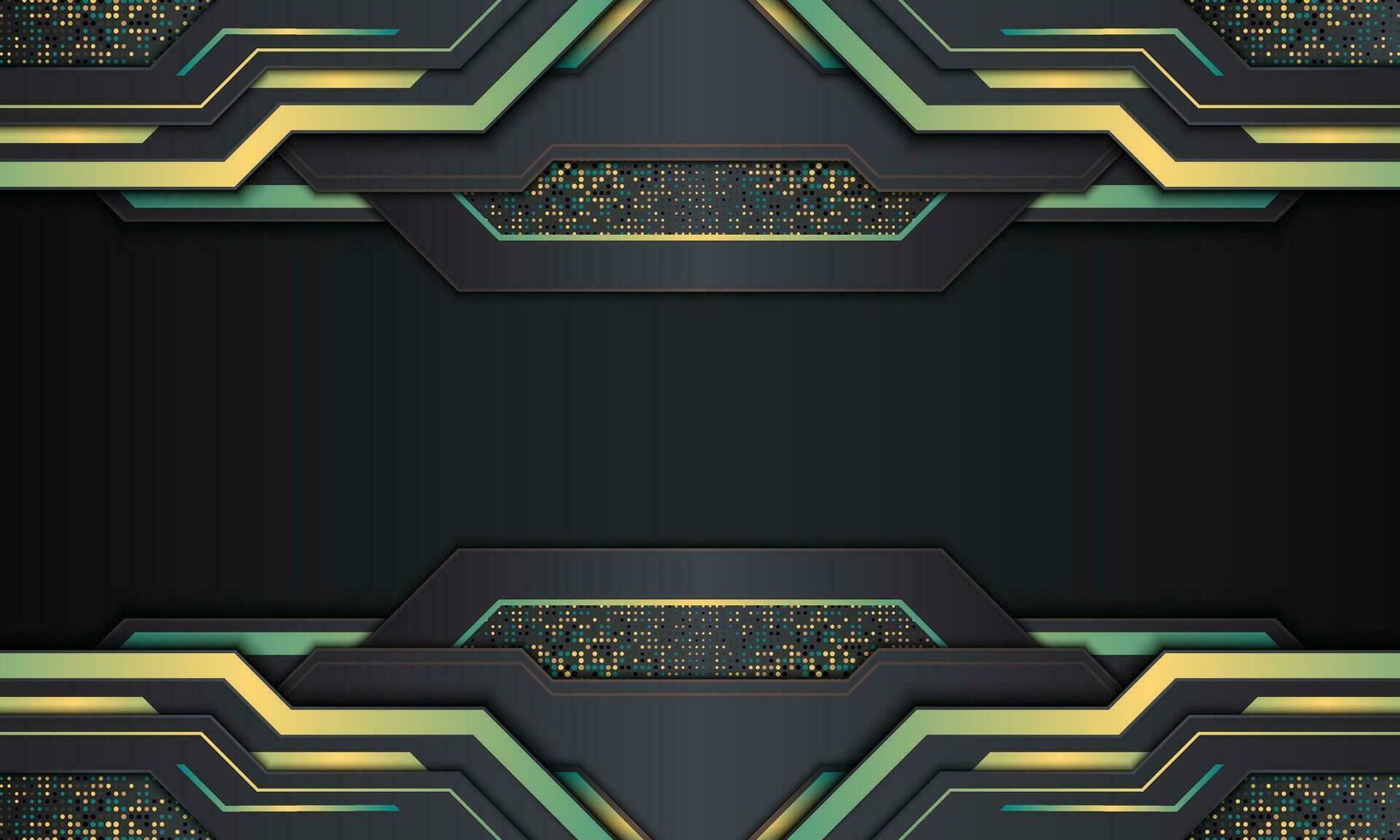Technology background with neon stripes. vector