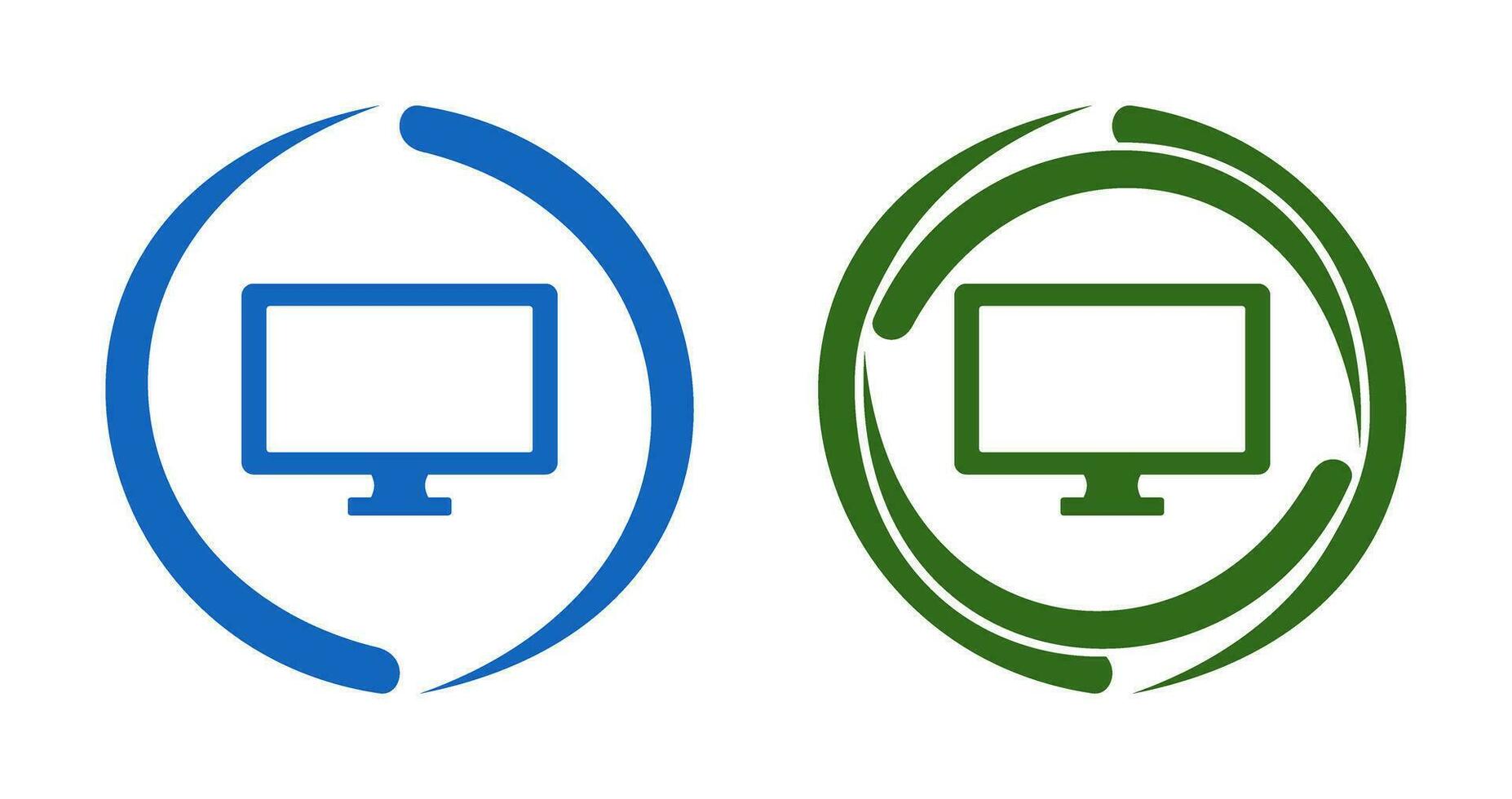 Monitor Vector Icon