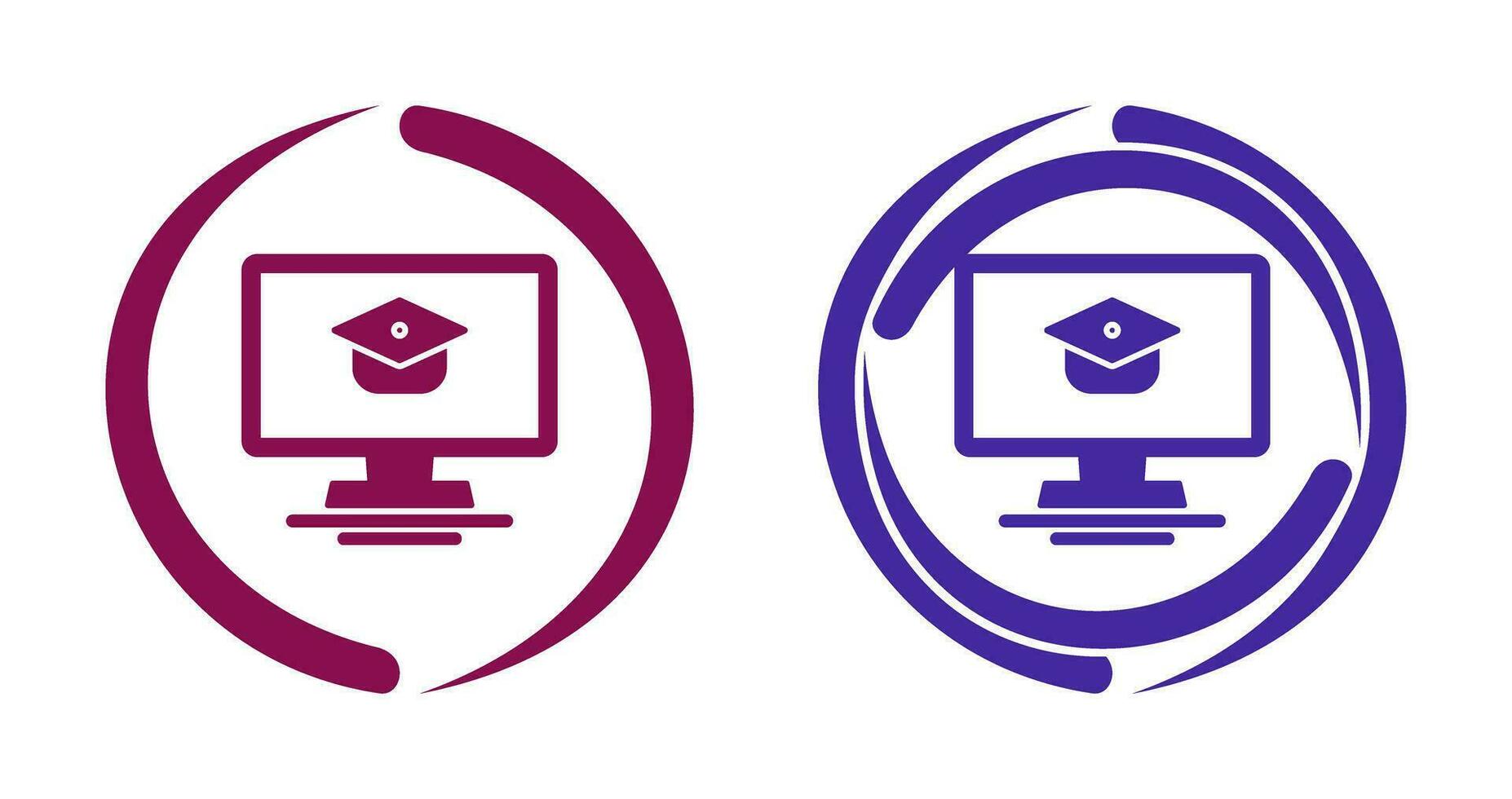 Online Course Vector Icon