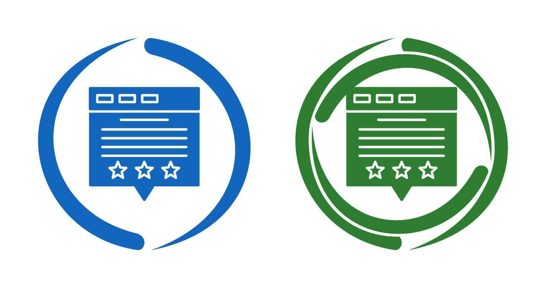Review Vector Icon
