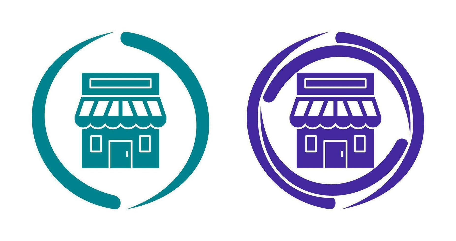 Retail Place Vector Icon