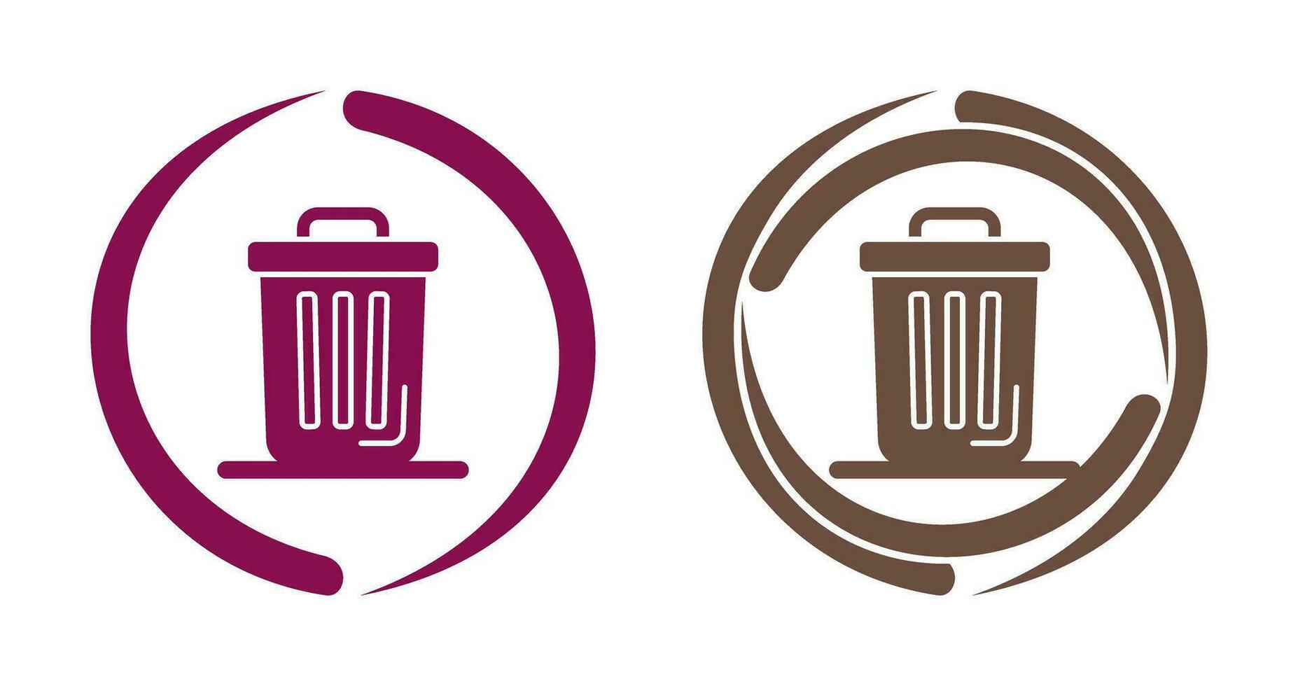 Trash Can Vector Icon