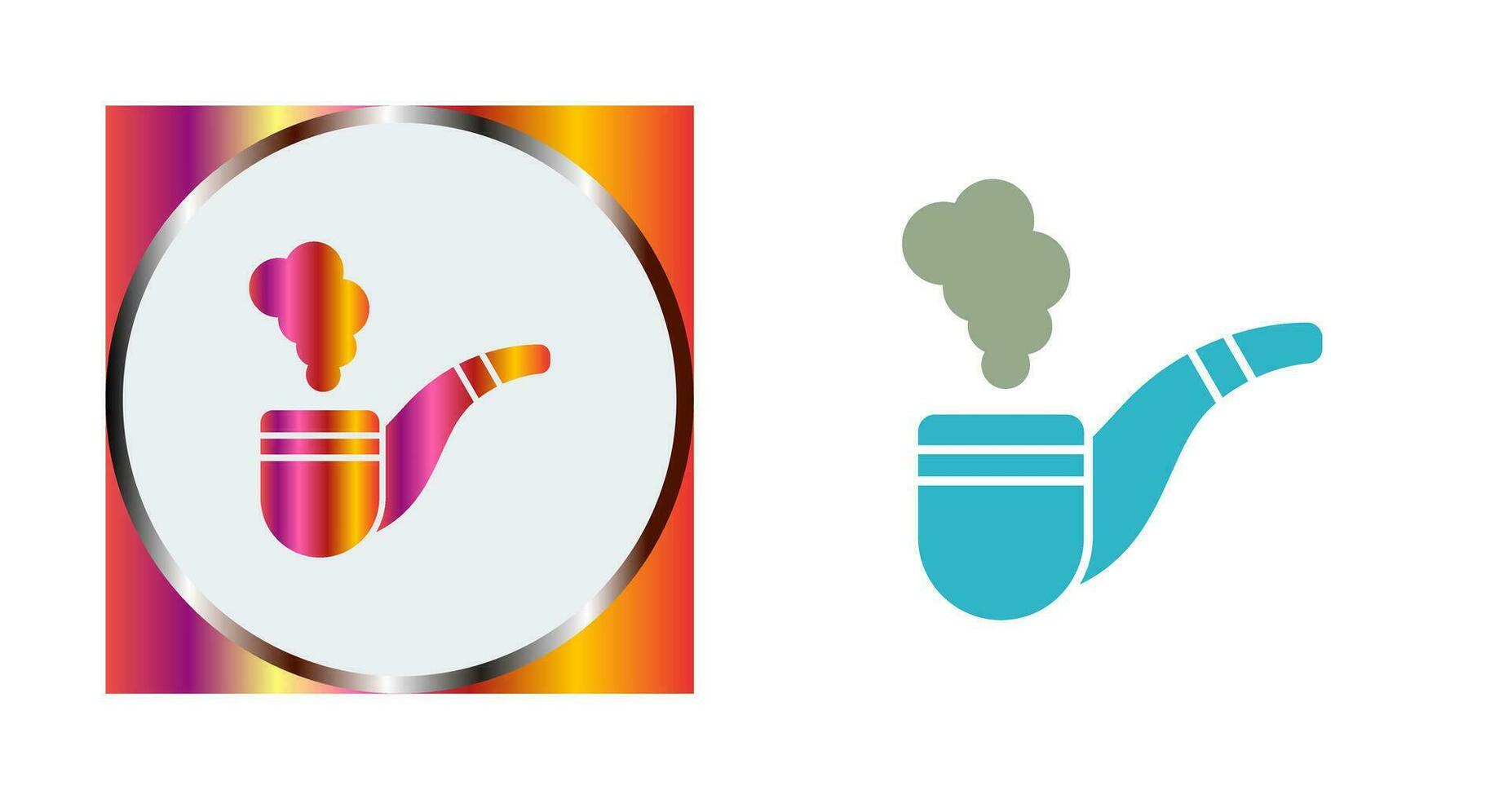 Smoke Pipe Vector Icon