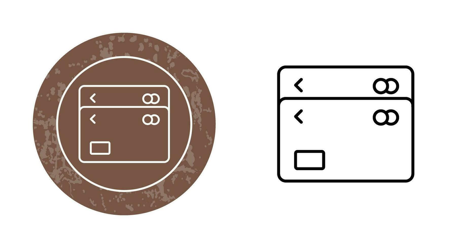 Unique Multiple Cards Vector Icon