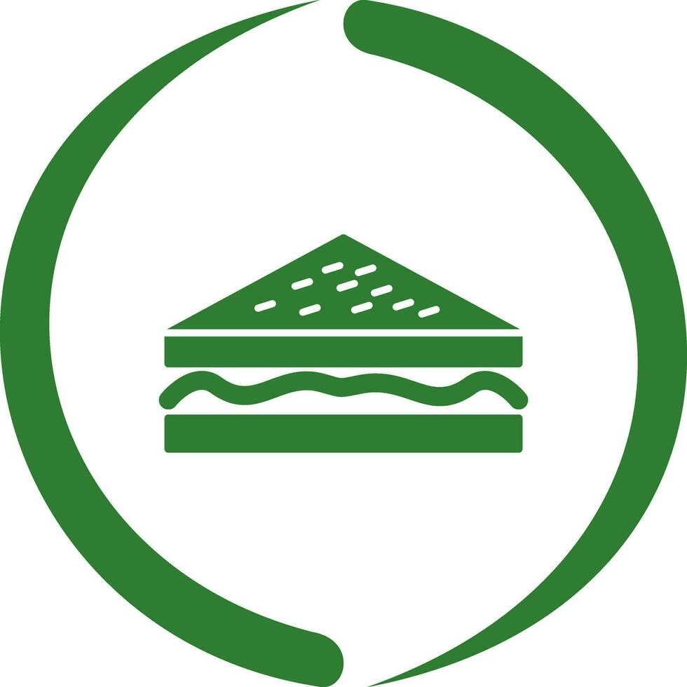 Unique Sandwich Vector Icon
