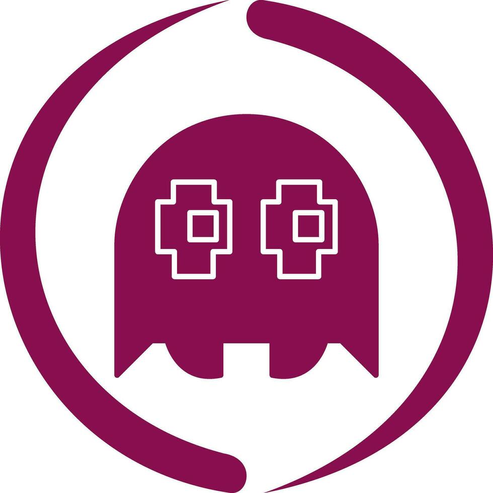 Unique Game Character Vector Icon