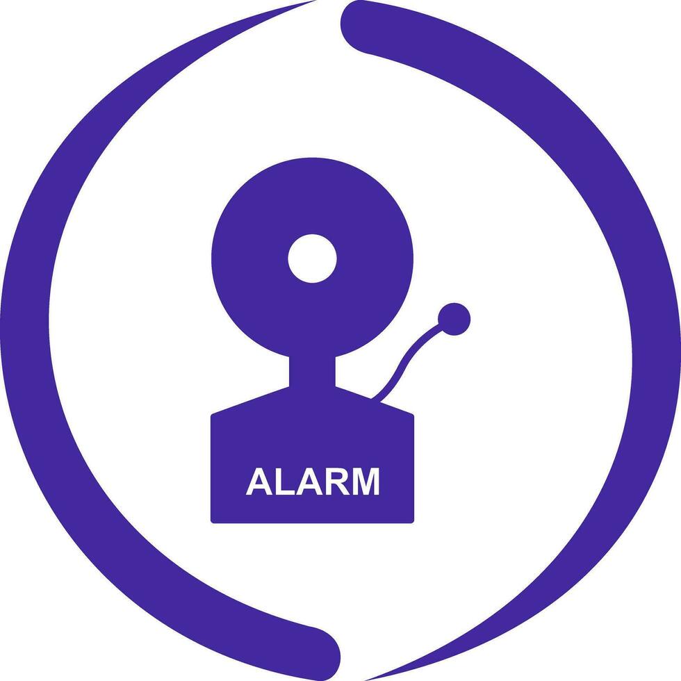 icono de vector de alarmas