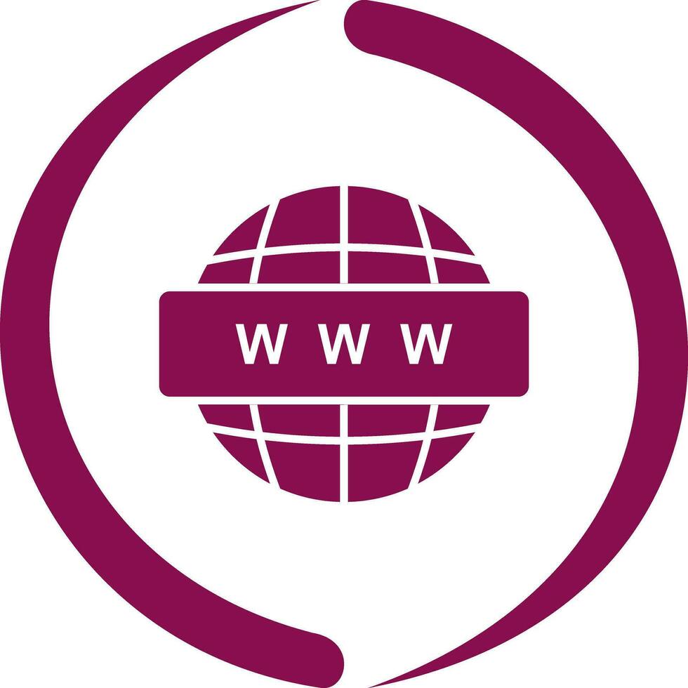 World Wide Web Vector Icon