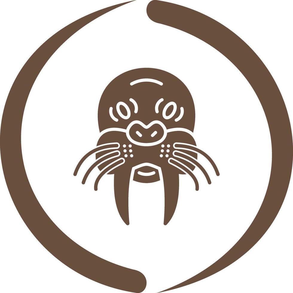 Walrus Vector Icon