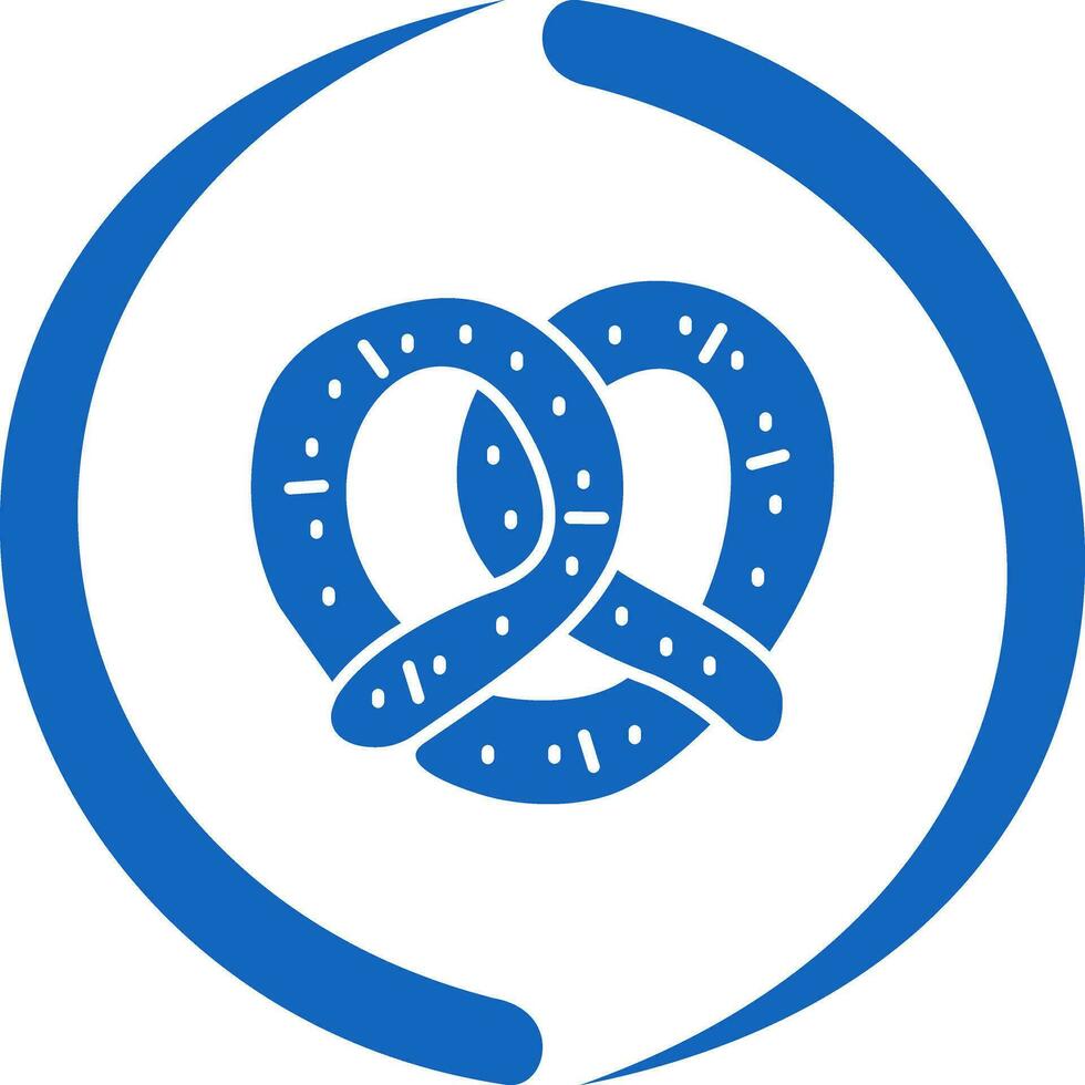 Pretzel Vector Icon